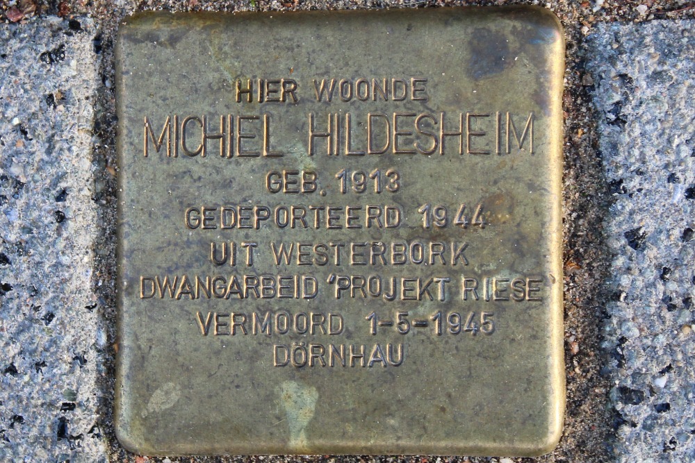 Stolperstein Koningin Wilhelminalaan 399 #1