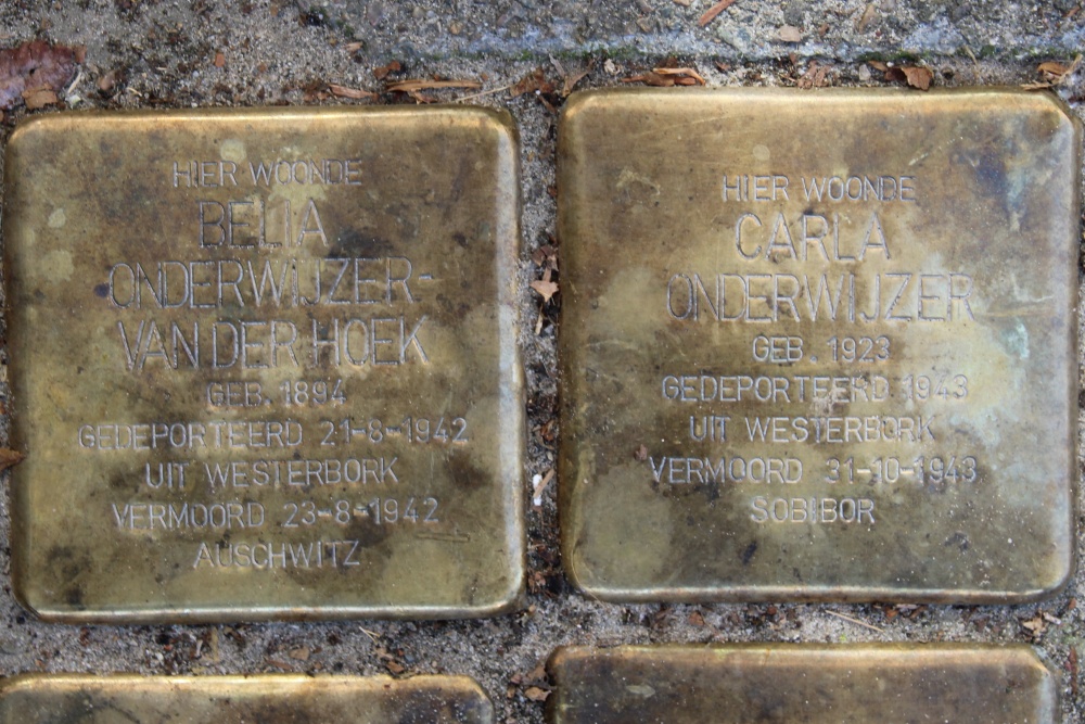 Stolpersteine Staalstraat 40 #2