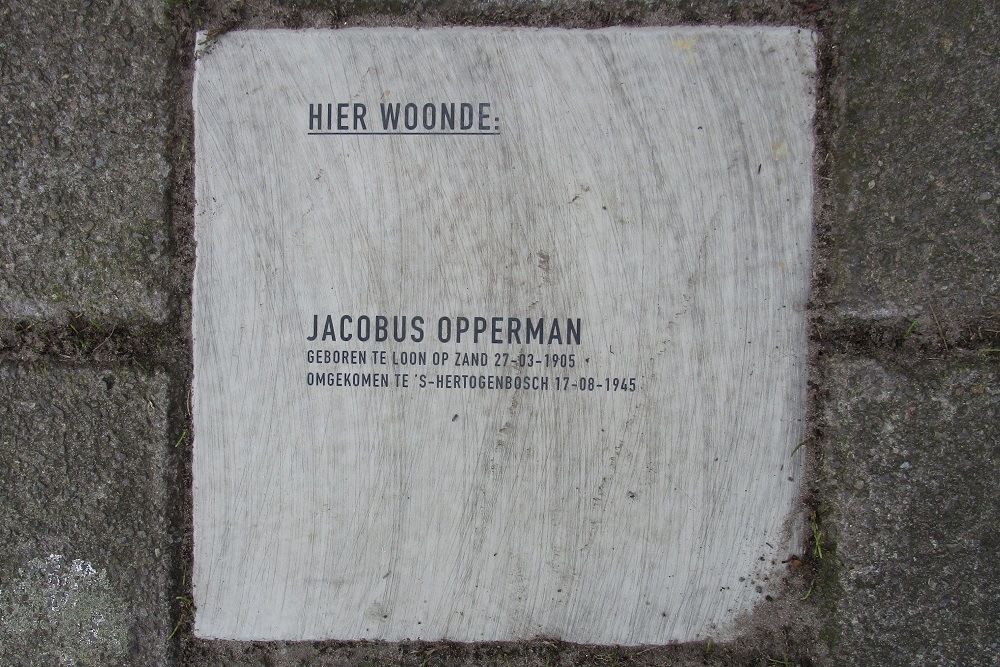 Memorial Stone Professor Piersonstraat/Laageinde
