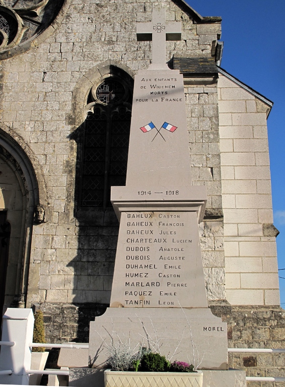 Monument Eerste Wereldoorlog Widehem