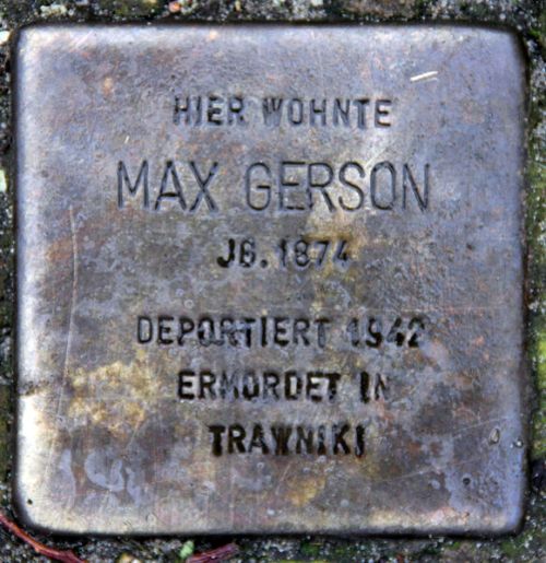 Stolpersteine Schtzallee 45 #5