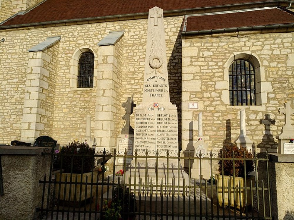 Oorlogsmonument Champdivers