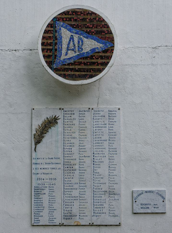 War Memorial Aviron Bayonnais