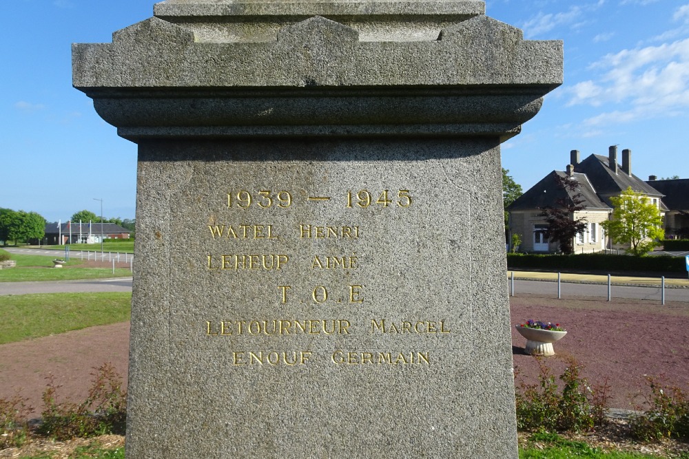 War Memorial Formigny-La Bataille #4