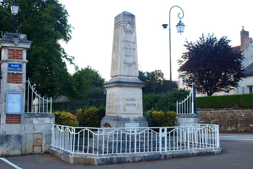 Oorlogsmonument Saint-Sauveur-en-Puisaye