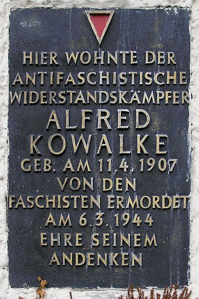Memorial Alfred Kowalke