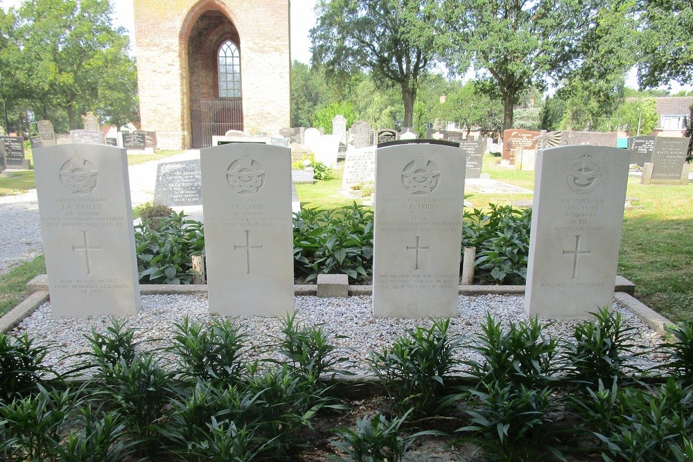 Oorlogsgraven van het Gemenebest Algemene Begraafplaats Nijemirdum