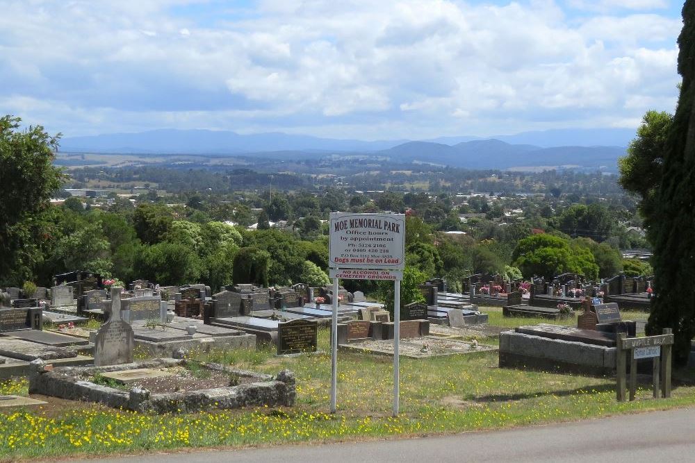 Commonwealth War Graves Moe Public Cemetery