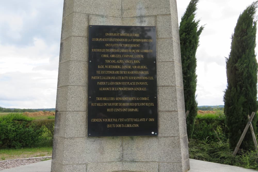 Monument Marokkaanse Bergbrigade Cernay #5