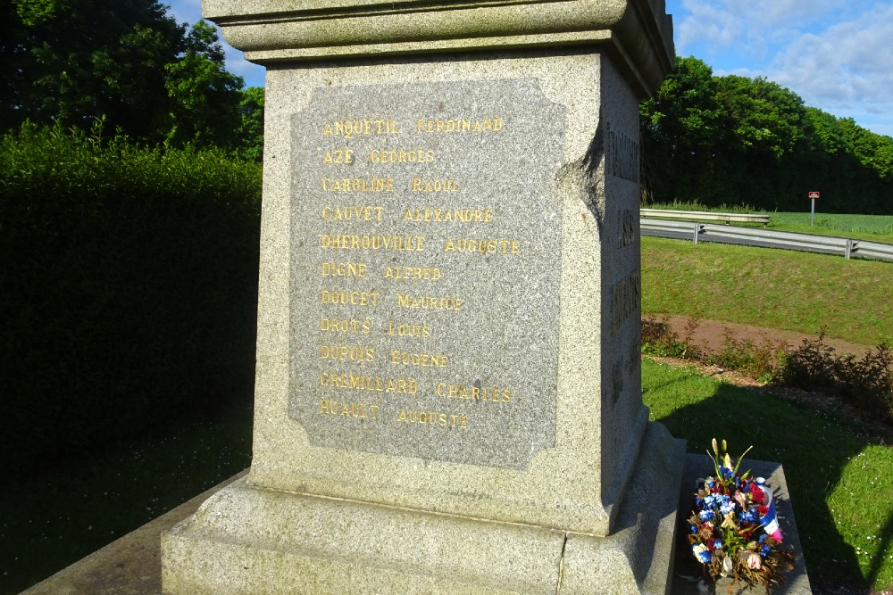 War Memorial Formigny-La Bataille #3