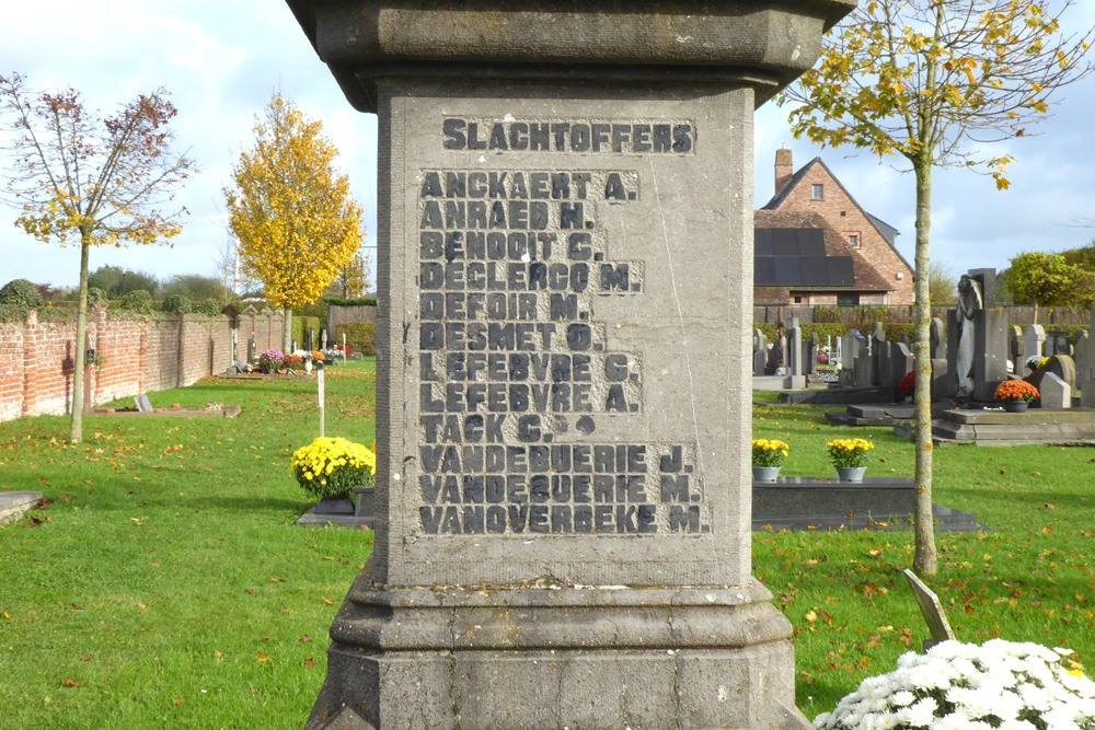 War Memorial Desselgem Ooigemstraat #4