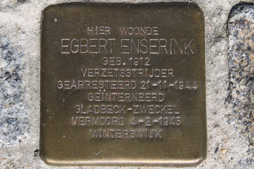 Stolperstein Harfsensesteeg 17