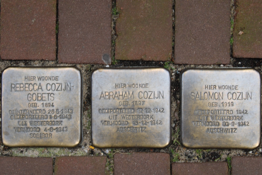 Stolpersteine Nieuwe Amstelstraat 8 #3