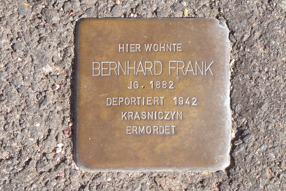 Stolperstein Cornelienstrae 5