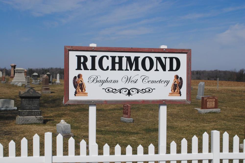 Oorlogsgraven van het Gemenebest Richmond Bayham West Cemetery