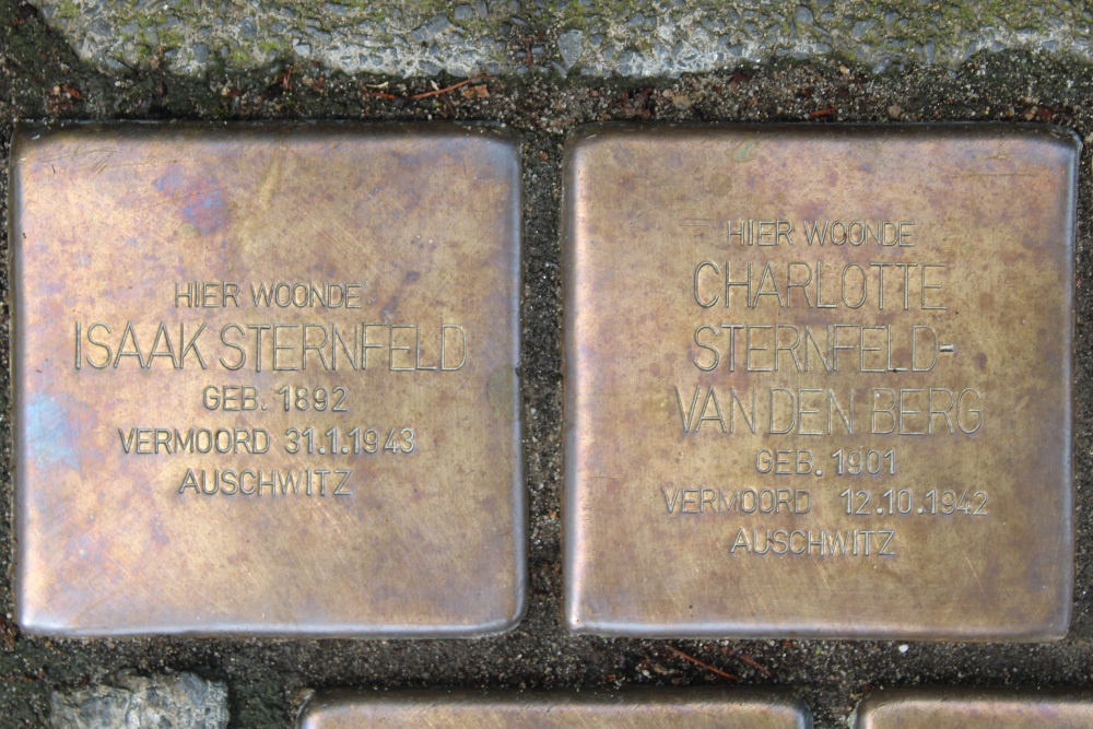 Stolpersteine Bethaniestraat 19 #2