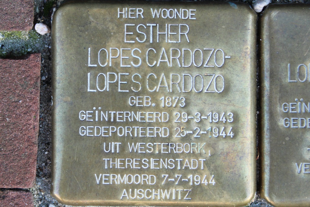 Stolpersteine Nieuwe Prinsengracht 64 #2