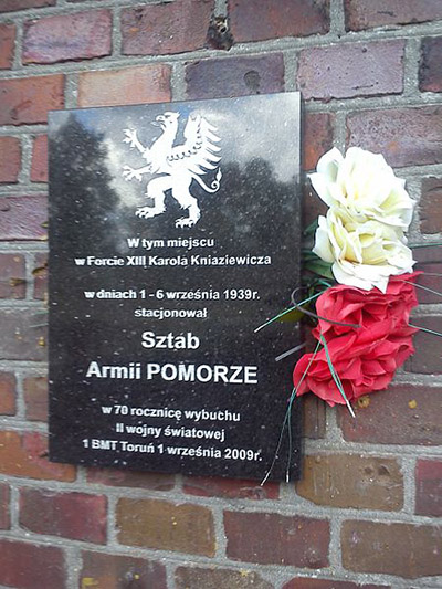 Gedenkteken Stafleden Poznan-leger