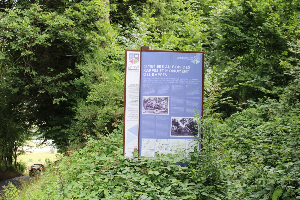 Voormalige Frans-Duitse Begraafplaats Bois des Rappes