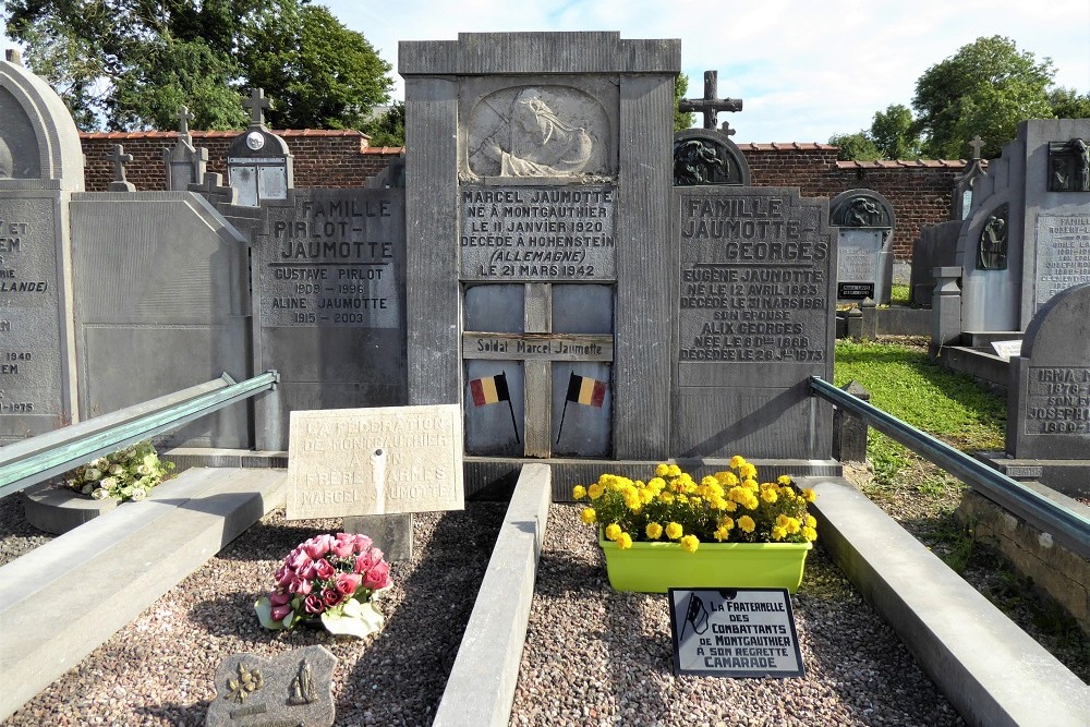 Belgische Oorlogsgraven Mont-Gauthier