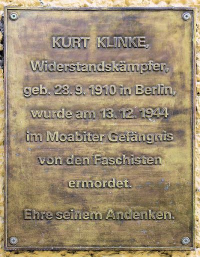 Memorial Kurt Klinke