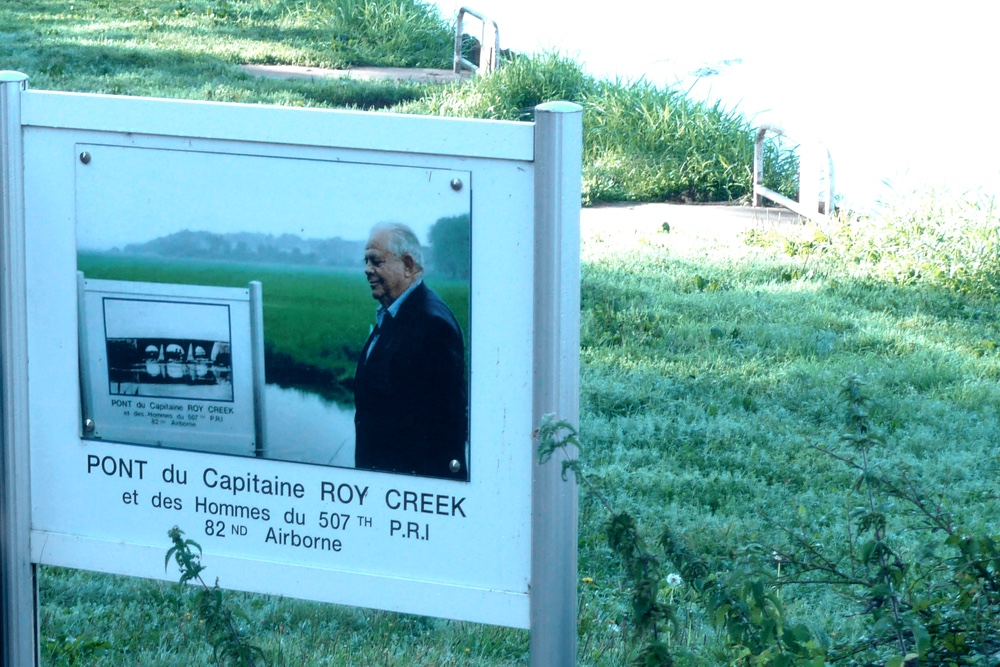 Memorial Captain Roy Creek