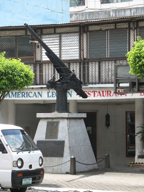 Japanese Deck Gun (Oryoku Maru Memorial)