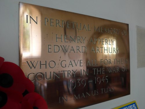 War Memorial St. Nicholas Church Cherington #2