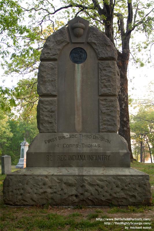 82nd Indiana Infantry Regiment Monument
