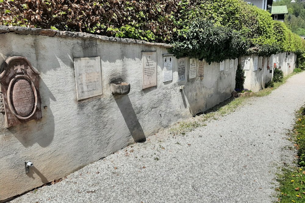 Gedenkmuur Begraafplaats Berchtesgaden