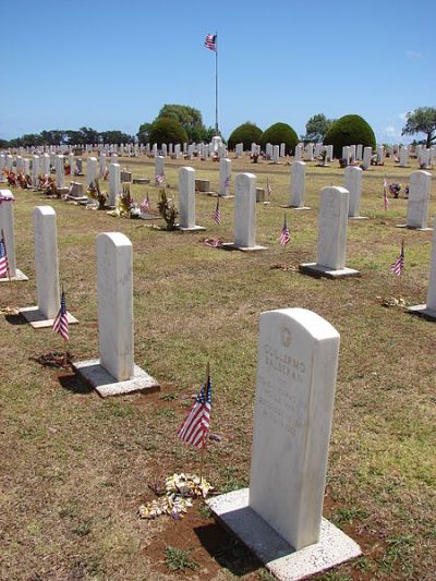 Amerikaanse Oorlogsgraven Maui Veterans Cemetery