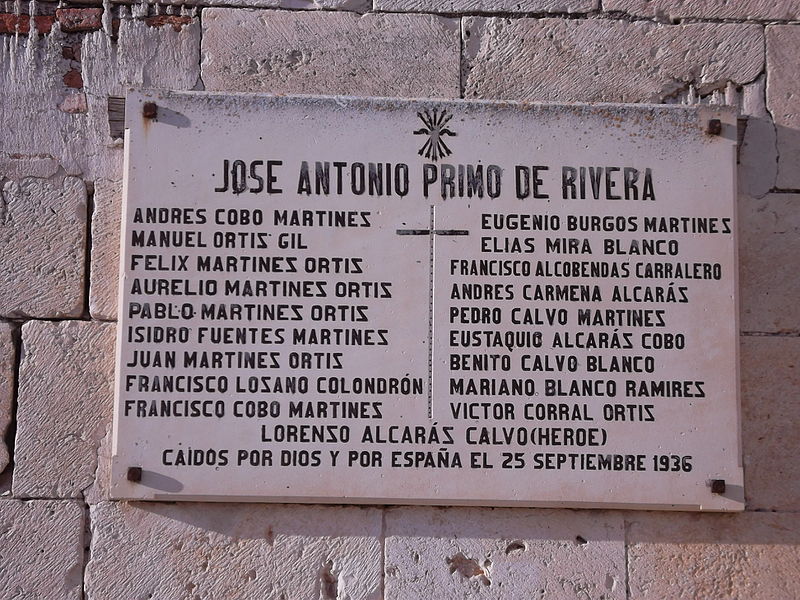 Spanish Civil War Memorial Loranca de Tajua