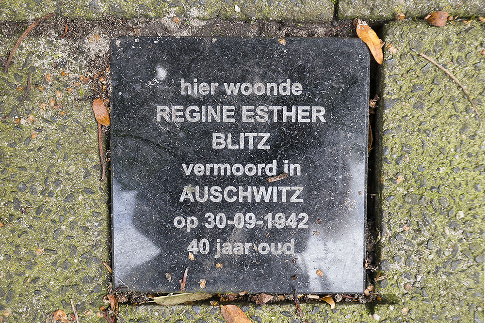 Memorial Stone Frederik van Blankenheymstraat 23