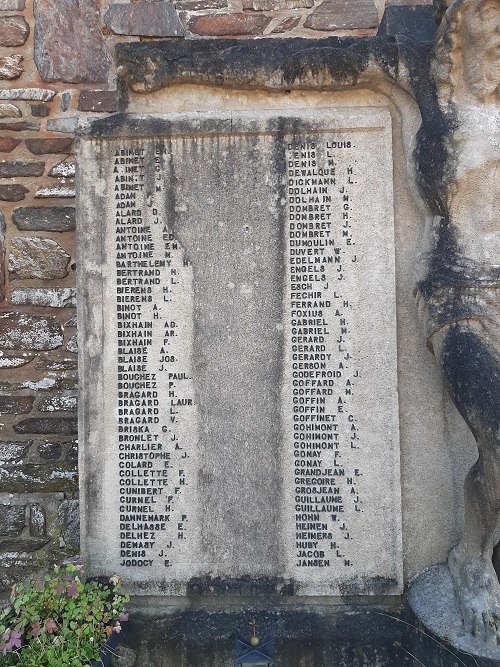 Monument Eerste Wereldoorlog Malmedy #2