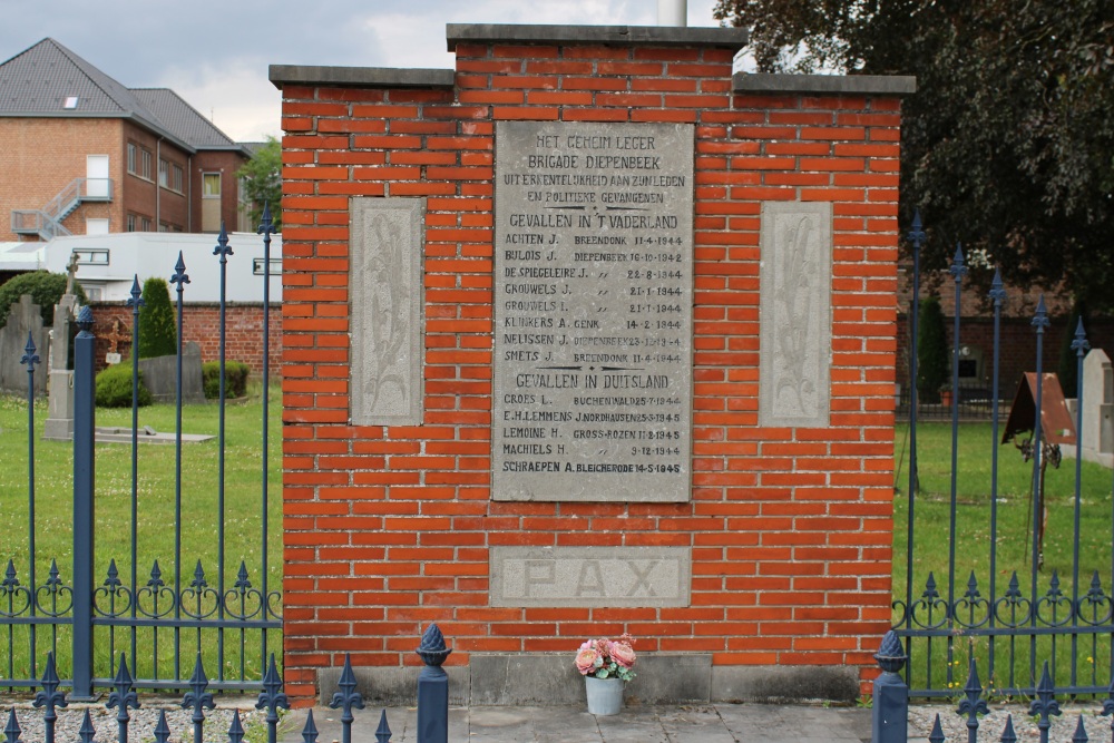 Monument Geheim Leger Diepenbeek	 #2