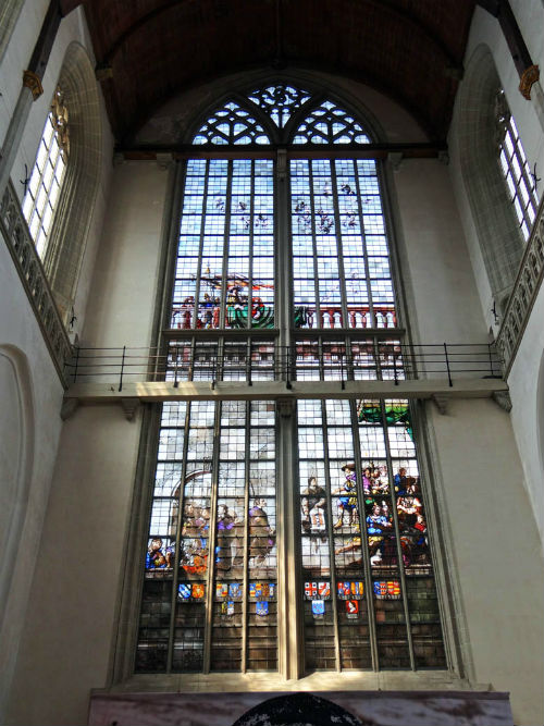 Herdenkingsraam De Nieuwe Kerk Amsterdam