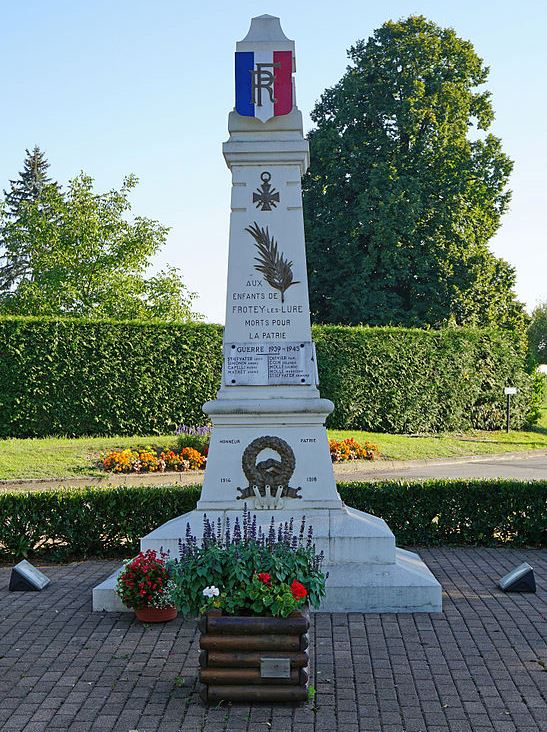 Monument Eerste Wereldoorlog Frotey-ls-Lure