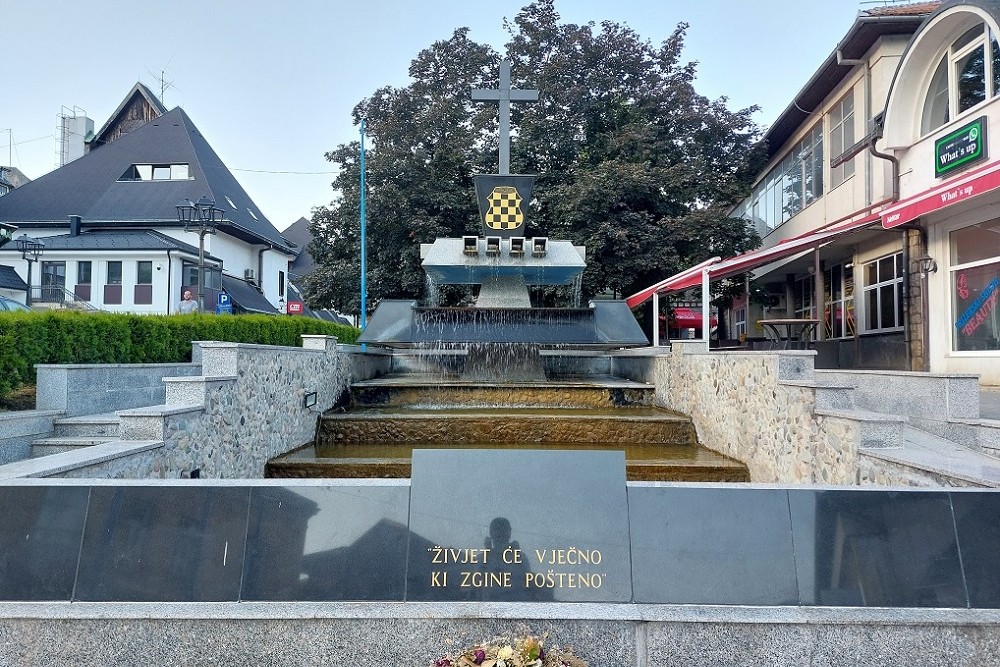 Monument voor de Kroatische Verdedigers van Bosni