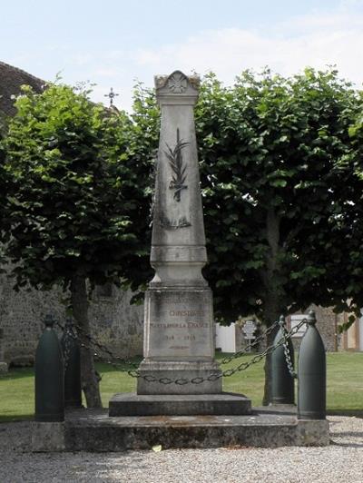 War Memorial Saint-Christophe-sur-Avre