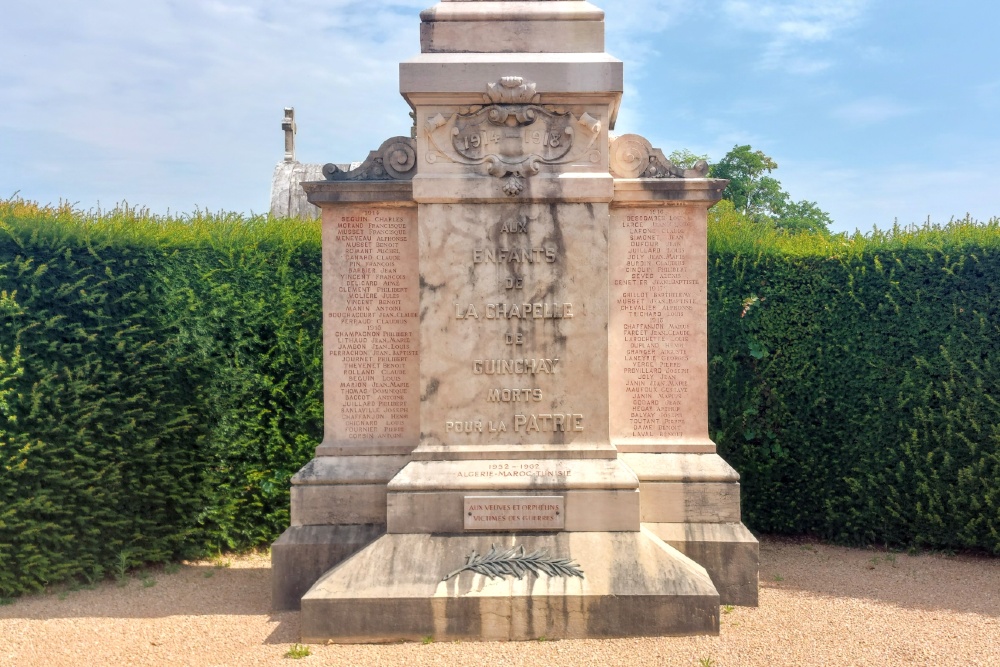 War Memorial La Chapelle-de-Guinchay #2