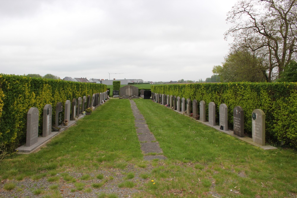 Belgische Graven Oudstrijders Sint-Lievens-Esse	Begraafplaats