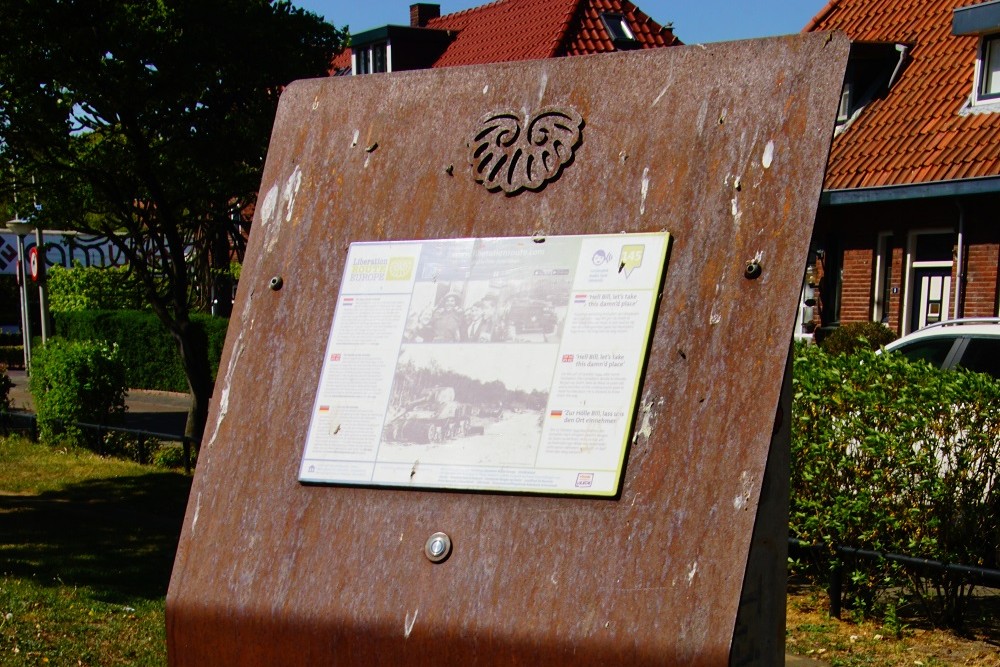 Liberation Route Marker 145