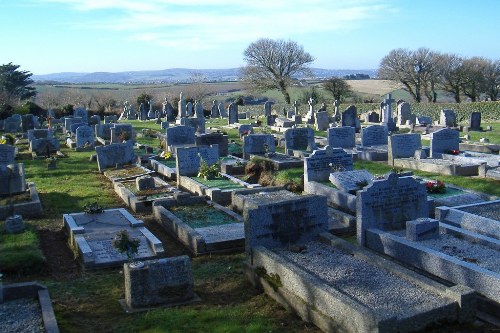 Commonwealth War Grave Gwinear Church Cemetery