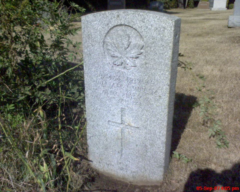 Commonwealth War Grave Saint Pauls Cemetery