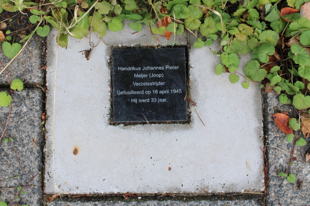 Memorial Stone Frank van Borselenlaan 8