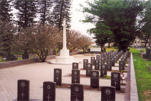 Commonwealth War Graves East Bank Cemetery