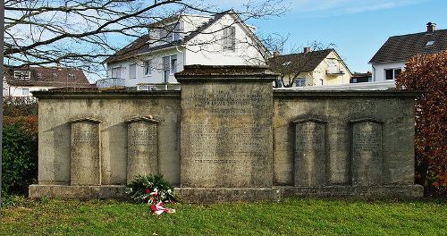 War Memorial Freiburg im Breisgau Jewish Cemetery