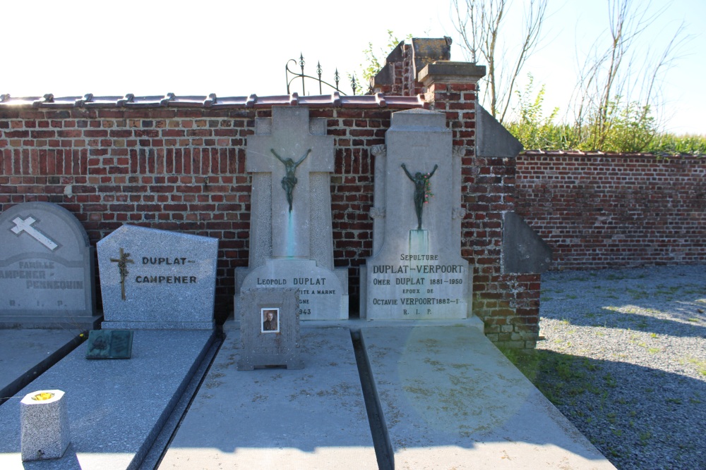 Belgische Oorlogsgraven Willemeau