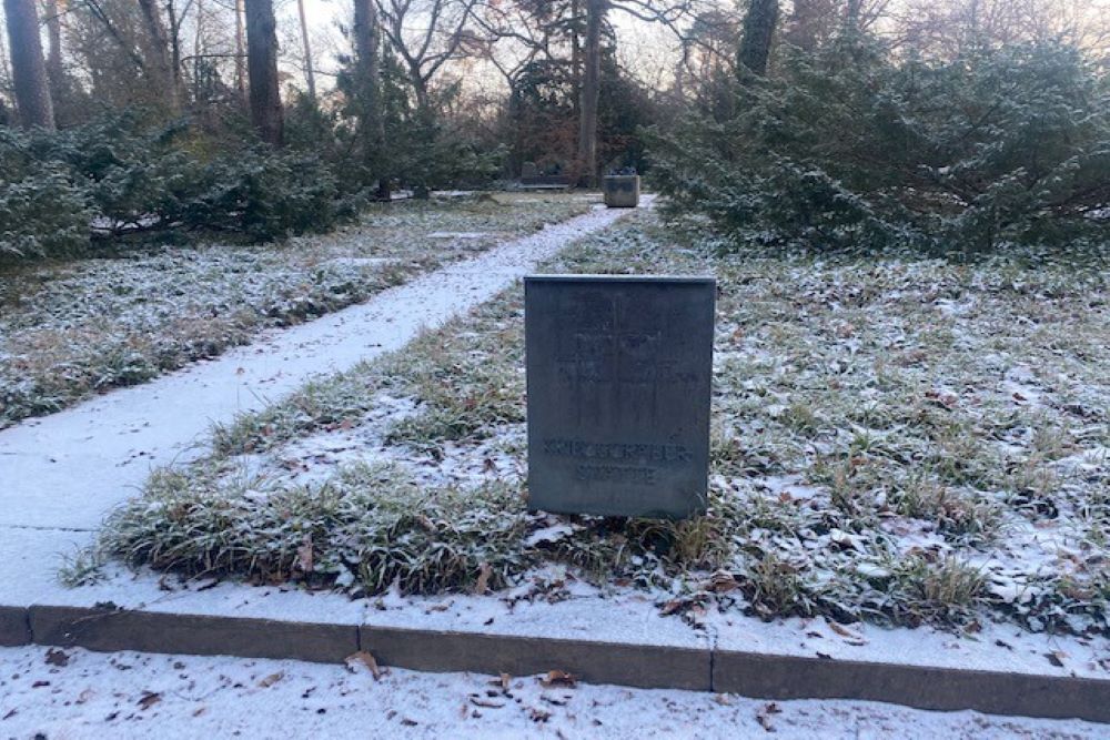 Oorlogsgraven Dwangarbeiders Darmstadt