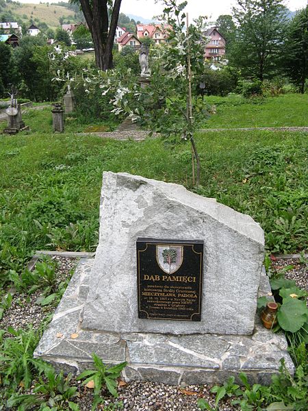Memorial Stone Mieczyslaw Padol